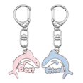 thumbnail image 1 of LLavero de pareja BFF de Hamburgo para mujeres y hombres, colgante en forma de corazón con letras de dibujos animados, mochila de moda, accesorios de joyería, regalo lindo, 1 of 4