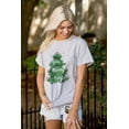 thumbnail image 4 of Xmas May Your Days Be Merry Bright Women's Plus Size Graphic Tee Brisco Brands 2X, 4 of 5