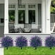 thumbnail image 5 of Flores artificiales con tachuelas para el suelo, para decoración de interiores y exteriores, con plantas verdes artificiales de plástico., 5 of 5