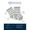 Gerber Baby Girls WiggleProof Socks, 8Piece (Newborn0/6 Months