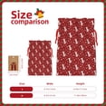 thumbnail image 3 of Naloa Christmas Deer Head Drawstring Christmas Bags, 3D Xmas Gift Bags, Christmas Wrapping Bags, Xmas Goodie Bags, Treat Pouch Bags, Party Favor Bags-Medium, 3 of 9
