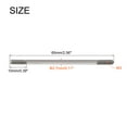 thumbnail image 2 of Uxcell Push Rod Connector Double End Threaded Rod 304 Stainless Steel for DIY RC Car,Boat,Car,M3x65mm,Pack of 15, 2 of 6