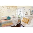 thumbnail image 7 of Lush Decor Bohemian Stripe Quilted Cotton Daybed Cover Turquoise/Orange - 6 Piece Set, 7 of 7