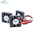 thumbnail image 2 of ACP4010 4cm 40mm fan 40x40x10mm DC5V 12V 24V Small cooling fan for 3D printer with North and South Bridge heat sink, 2 of 7