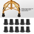 thumbnail image 3 of Walking Support Rubber End, Anti Slip Lightweight Walking Support Ferrule Protector 10 Pack  for Outdoor, 3 of 7