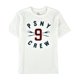 thumbnail image 1 of Aeropostale Boys PSNY Crew Embellecido Camiseta, Blanco, M (10), 1 of 1