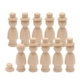 thumbnail image 1 of Personas de muñecas de madera decorativas - Cuerpos de muñecas de madera sin terminar Ideal para, 1 of 9