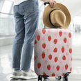 thumbnail image 2 of Strawberry Plants Fruit Flower Bow Luggage Cover Fashion Suitcase Cover Baggage Covers Fit 25-28 Inch Luggage (Go Travel), 2 of 5