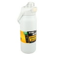 thumbnail image 1 of Botella de Agua aislada Con Pajita, Taza Deportiva de Acero inoxidable 304, Jarra de Termo de Boca Ancha, Asa, Botella de Agua Grande de metal reutilizable para gimnasio y fitness, 1 of 7