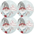 thumbnail image 2 of GZHJMY Christmas Cute Little Gnomes Santa Claus Snowflakes Placemats 1Pc,Holidays PVC Weave Place Mats Table Mats Non-Slip Easy to Clean for Home Kitchen BBQ Party Table Decor,15.4", 2 of 7