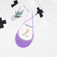 thumbnail image 2 of Uooqdmx No Show Toe Socks Women, No Show Socks Womens, Toe Socks for Heels, Half Socks for Women, Socks for Heels No Show Non Slip, Purple One Size, 2 of 3