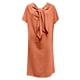 thumbnail image 4 of Vestido largo bohemio con cuello en V, corte en A y volantes en capas para mujer - Vestido de verano con estampado floral y largo hasta los tobillos, 4 of 5