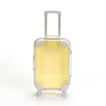 thumbnail image 2 of SHEIGUANNI Mini Suitcase Party Favor Box - Plastic Rolling Mini Suitcases for Party Favors - Candy Box, Lash Box - Mini Luggage Party Favor | 2.95"x1.38"x6.89"|Yellow, 2 of 7