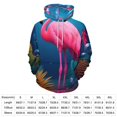 thumbnail image 2 of Tropical Flamingo Men's Women New Sweatshirt Hoodie Men's Plus Size Sweatshirt Hooded Sweatshirt 3d Printed Street Men's Cloth, 2 of 6