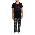 thumbnail image 4 of CafePress - Bossy T Women's Dark Pajamas - Women's Short Sleeve Print T-Shirt and Pants Dark Cotton Pajama Set, 4 of 7