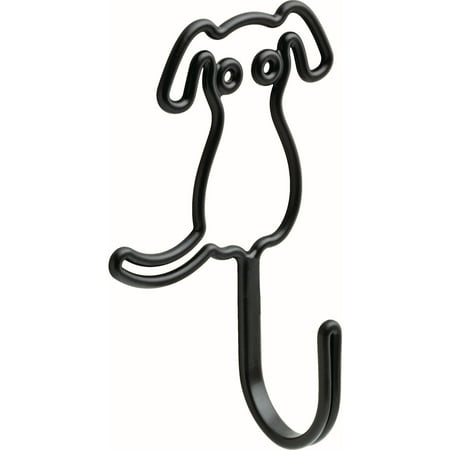 

Franklin Brass Wire Dog Hook in Flat Black