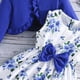 thumbnail image 4 of Conjunto de falda y cárdigan de punto de color liso para niños, chaqueta y tirantes, vestido estampado, conjunto deportivo informal de dos piezas de poliéster para niños., 4 of 5