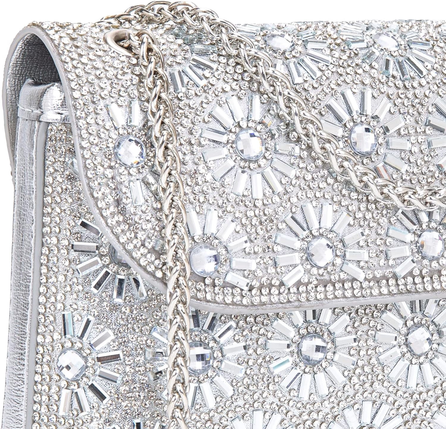 Shoulder Bags Crossbody Bag Purses Handbags Crystals Rhinestone Evening Bag for Women Clutch Purse with Chain