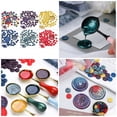 thumbnail image 2 of 100x Flowers Sealing Wax Bead for Invitation Cards Sealing Wax Seal Bead, 2 of 18