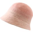 thumbnail image 6 of CoCopeaunts Bucket Hats for Women Autumn Winter Hat Temperament Elegant Round Top Pot Hat Two-Color Gradient Fisherman Hat, 6 of 8