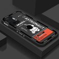 thumbnail image 2 of Funda de silicona suave para Xiaomi Redmi Note 10, 9, 11 Pro, 12, 11S, Mi 11 Lite, 5G, Poco X5, X3, NFC, 11T, 12T, Redmi 10, astronauta Fivean unisex, 2 of 2
