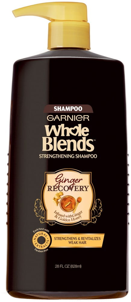Garnier Whole Blends Ginger Recovery Strengthening Moisturizing Daily Shampoo, 28 fl oz