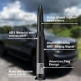 thumbnail image 3 of Antena Bullet para coche, camión, bandera americana, para GMC Sierra Chevy, 3 of 7