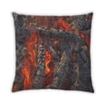 thumbnail image 2 of Ahgly Company Earth Volcano Outdoor Throw Pillow, 18 inch by 18 inch, 2 of 6
