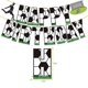 thumbnail image 2 of Football Themed 32pcs Latex Balloon Pull Flag Cake Card Set Soccer Party Decoration Supplies, 2 of 5