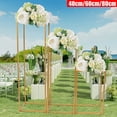 thumbnail image 2 of Miumaeov 3Pcs Wedding Flower Stand Metal, Iron Prop Party Display Decoration for Wedding Decoration Window Display, 2 of 9