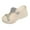 Multicolour, variant on VEKDONE Women's Strappy Sandals Women's Fashionable Casual Versatile Rhinestone Spring And Summer New Wedge-Heel Beach Slippers