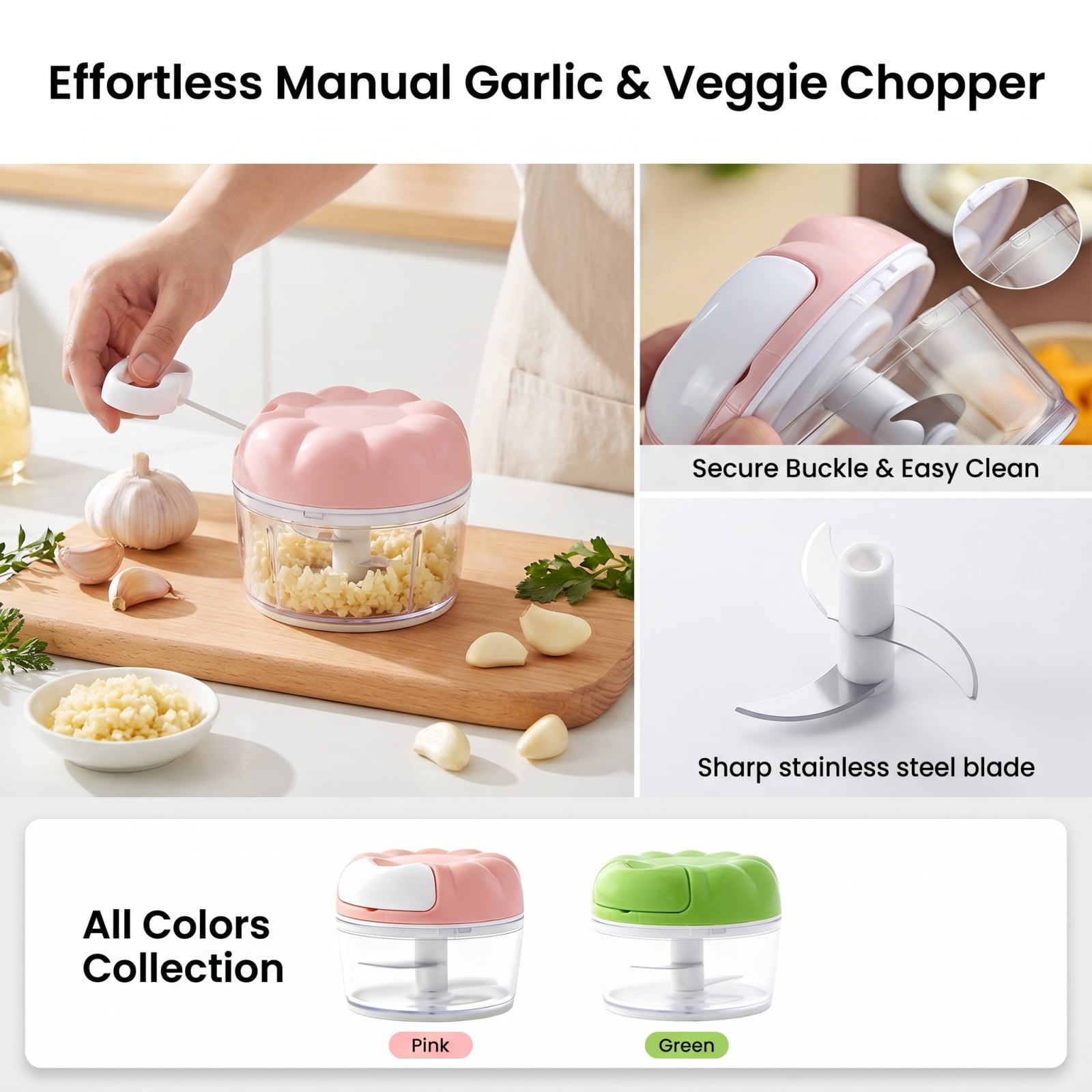 Oster, Mini Chopper, 3-Cup, 150W, Stainless Steel Blade - Walmart.com