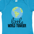 thumbnail image 4 of Inktastic Little World Traveler Boys or Girls Baby Bodysuit, 4 of 5
