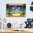 thumbnail image 4 of Epic Art 'Boat Toast Motif' by James Mazzotta, Acrylic Glass Wall Art, 16"x12", 4 of 8