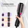 thumbnail image 3 of Vevor TYXJFRFSYTCT1JGYPV1 2.95 in. Ionic Hair Blow Dryer Brush & Styler with Oval Barrel, 3 of 12
