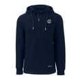 thumbnail image 2 of Men's Cutter & Buck Navy Chicago Cubs Stars & Stripes Roam Eco Half-Zip Recycled Pullover Hoodie, 2 of 3