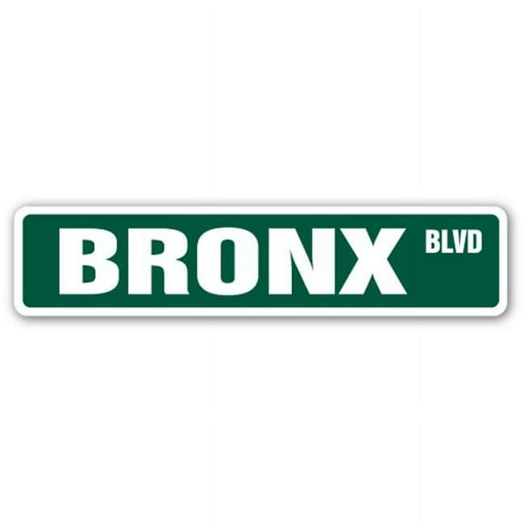 SignMission SS-BRONX, NY 4 x 18 in. Bronx, NY Street Sign