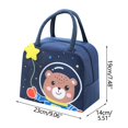 thumbnail image 4 of SDNall Sac à Lunch Isolé pour Enfants, Sac à Lunch Réutilisable Durable et Léger pour Filles Garçons, Garde les Aliments Froids/chauds, 4 of 9