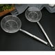 thumbnail image 2 of 1pc de acero inoxidable Freing Freiting Factor Mesh Mesh Alimento Colador de coladores Herramienta de cocina Fiesta de cocina para papas fritas de restaurante en casa papas fritas (18 cm de diámetro), 2 of 8
