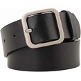thumbnail image 1 of 1pc Women Leather Belt Women Fully Adjustable Casual Belt Square Shape Buckle For Women, 1 of 5