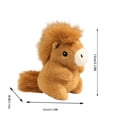 thumbnail image 2 of Horse Plush Toys 5.12" Emotional Support Plush Horse Stuffed Toys Horse Toys Horse Plushies Comforting Cuddles Soft Plush Toy Cute Birthday Gifts Graduation Gifts Easter Gifts Christmas Gifts, 2 of 6