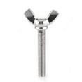 thumbnail image 3 of 5 Pcs M5 Butterfly Wing Hand Screws Bolts 304 Stainless Steel Fastener Assortment Set, Full Thread (M5X40mm), 3 of 5