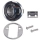 thumbnail image 2 of Made 2" Flush Pull Slam Latch Stainless Steel Round Pull Latch for RV Boat Deck Hatch 1/4" Door Cabinet Hardware Door Locking, 2 of 5