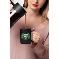 thumbnail image 2 of Cornhole Queen, Sack or Bean Bag Toss Game Winner or Professional, Black 15oz Ceramic Mug, 2 of 5