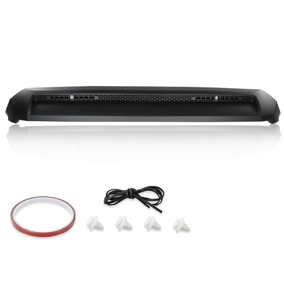 CROSSDESIGN Front Upper Hood Scoop Molding Bulge Fit for Toyota Tundra 2014-2021