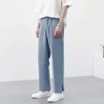 thumbnail image 5 of Pantalones elásticos para hombre, holgados, fluidos, elásticos, drapeados, para verano 2024, oferta de ropa, ropa premium, novedad, 5 of 5