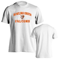 Bowling Green State University Falcons Distressed Retro Short Sleeve T-Shirt