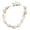 White, variant on Jiaroswwei Women Cowrie Shell Beaded Hand Woven Choker Necklace Hawaiian Beach Jewelry