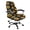 Butterfly and Sunflower Pattern, variant on POLERO Brushed Elastic Fabric All-in-One Office Swivel Chair Cover for Home Indoor Workspace, Anti Slip Anti Dust Office Chair Covers, Sunflower Music Note Print
