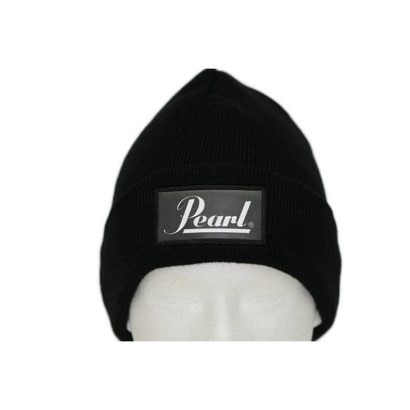 Pearl Drums Jersey Knit Solid Tuque With Cuff, Black (PEARLTUQUE)